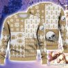 Saints Retro Football Ugly Christmas Sweater For Men And Women Sport Fans