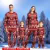 San Francisco 49ers Christmas Reindeer Pajamas Set Christmas Gifts Family Pajamas Gift Custom Name