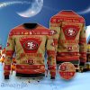 San Francisco 49ers Football Team Logo Ugly Christmas Sweater Special Gift Custom Name