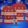 San Francisco 49ers Logo Knitted Pattern Ugly Christmas Sweater Unique Gift