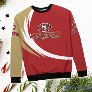 San Francisco 49ers Simple Vintage 3D Sweater Christmas Gift For Fans Product Photo 3