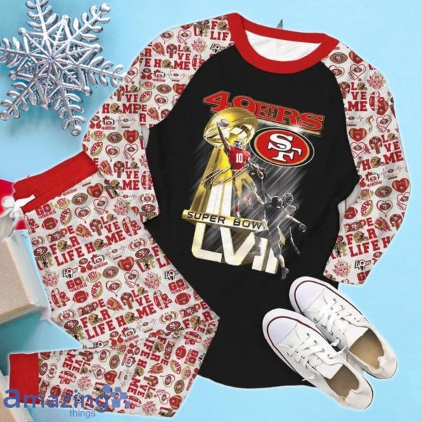 San Francisco 49ers Super Bowl Limited Edition Pajamas Set Product Photo 2