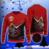 San Francisco 49ers Sweater All Over Print 3D Red Ugly Christmas Sweater