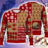 San Francisco Retro Football Ugly Christmas Sweater For Men And Women Sport Fans