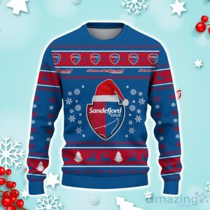 Sandefjord Fotball Ugly Christmas Sweater Ideal Gift For Fans image Sandefjord Fotball Ugly Christmas Sweater Ideal Gift For Fans Product Photo 2