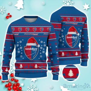 Sandefjord Fotball Ugly Christmas Sweater Ideal Gift For Fans Product Photo 1