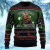 Santa Born To Ride Sweater Christmas Unisex Ugly Christmas Sweater