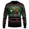 Santa Born To Ride Ugly Christmas Sweater For Men & Women