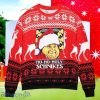 Santa Chris Farley Ho Ho Holy Schnikes Ugly Christmas Sweater Style Gift For Men And Women