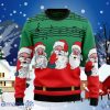 Santa Claus And Music Notes Ugly Christmas Sweaters For Men And Women Style Gift