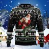 Santa Claus Fishing Ugly Christmas Sweaters For Men And Women Style Gift