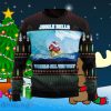 Santa Claus Surfing Ugly Christmas Sweater Style Gift For Men And Women