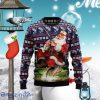 Santa Fishing Ugly Christmas Sweaters Special Gift For Men Women