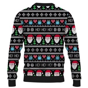 Santa Gift 3D Ugly Christmas Sweater, Xmas Gift For Everyone image Santa Gift 3D Ugly Christmas Sweater, Xmas Gift For Everyone Product Photo 2
