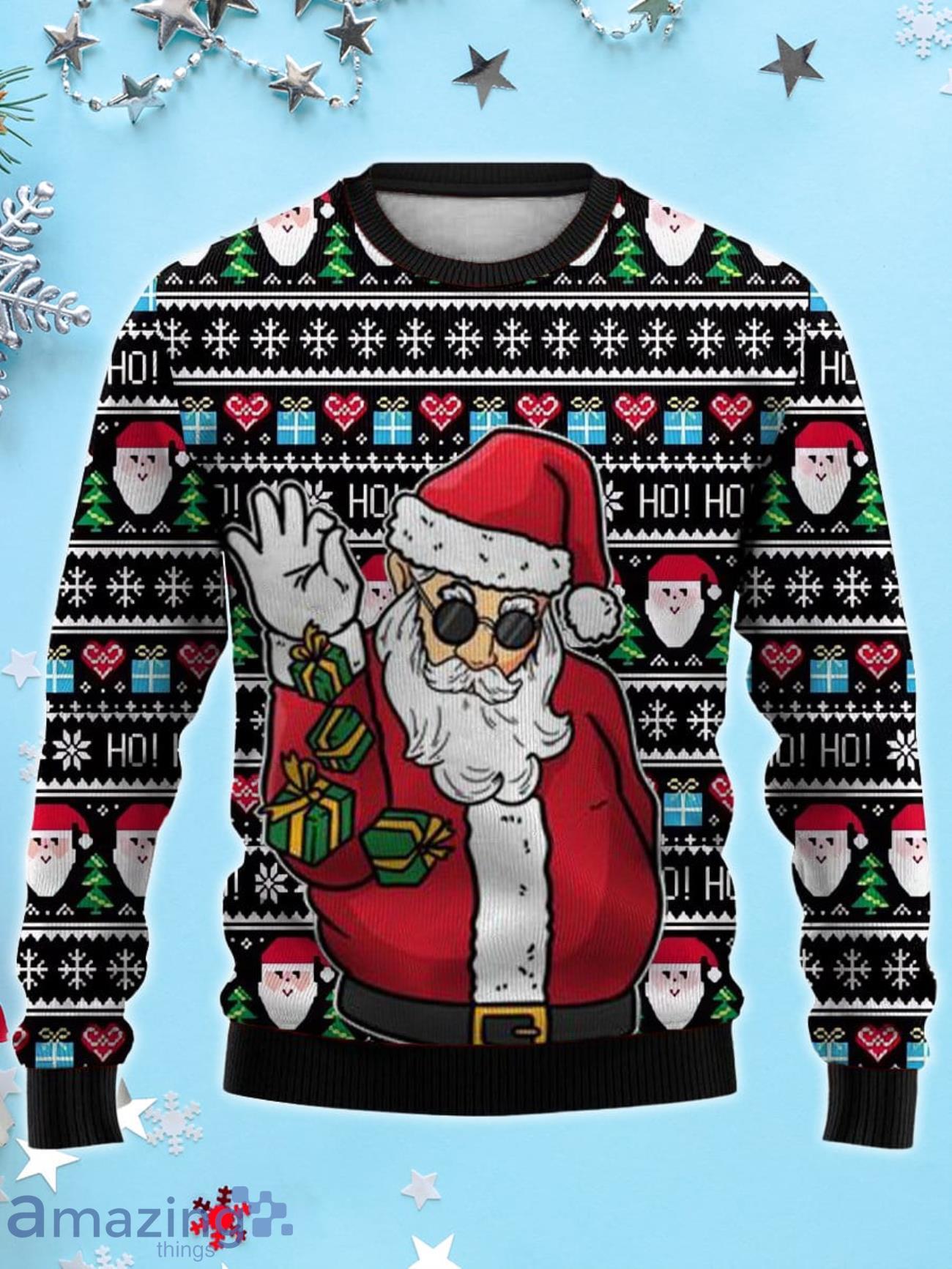 Santa Gift 3D Ugly Christmas Sweater, Xmas Gift For Everyone image Santa Gift 3D Ugly Christmas Sweater, Xmas Gift For Everyone Product Photo 1