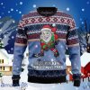 Santa Hockey Ugly Christmas Sweaters For Men And Women Style Gift