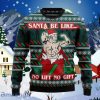 Santa No Lift No Gift Ugly Christmas Sweaters For Men And Women Style Gift