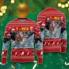 Santa Riding T Rex Ugly Christmas Sweaters Style Gift For Men And Women
