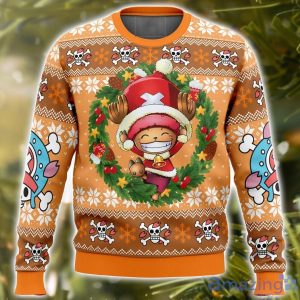 Santa Tony Chopper One Piece AOP Ugly Christmas Sweater Christmas Holiday Gift For Men And Women Product Photo 1