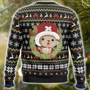 Santa Tony Tony Chopper One Piece AOP Ugly Christmas Sweater Christmas Holiday Gift For Men And Women Product Photo 3