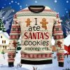 SantaS Cookie Ugly Christmas Sweaters For Men And Women Style Gift