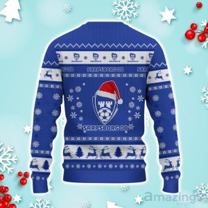 Sarpsborg 08 Fotballforening Ugly Christmas Sweater Ideal Gift For Fans Product Photo 3