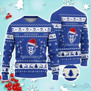 Sarpsborg 08 Fotballforening Ugly Christmas Sweater Ideal Gift For Fans Product Photo 1