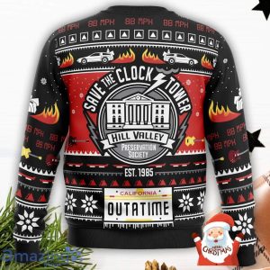 Save The Clock Tower Back To The Future 3D Ugly Christmas Sweater Christmas Gift For Men And Women Product Photo 3