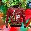 Saxophone In Jesus Name I Play Ugly Christmas Sweaters Unique Gift For Men And Women