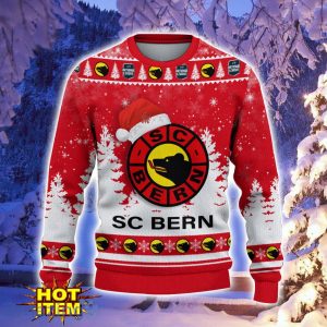 SC Bern 3D Sweater Gift For Sport Fans Ugly Christmas Sweater Product Photo 2