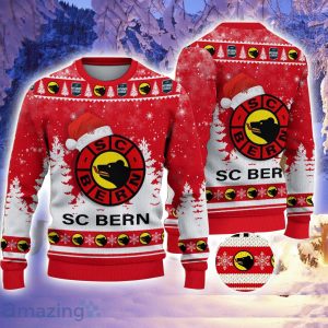 SC Bern 3D Sweater Gift For Sport Fans Ugly Christmas Sweater Product Photo 1
