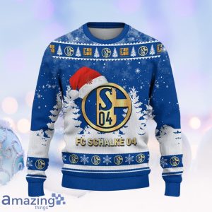 Schalke 04 Ugly Christmas Sweater Special Gift For Men And Women image Schalke 04 Ugly Christmas Sweater Special Gift For Men And Women Product Photo 2