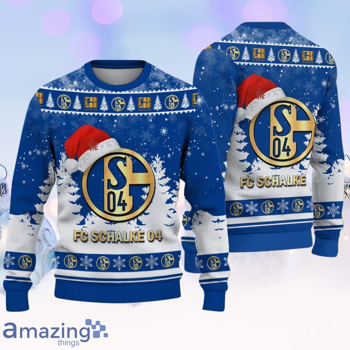 Schalke 04 Ugly Christmas Sweater Special Gift For Men And Women image Schalke 04 Ugly Christmas Sweater Special Gift For Men And Women Product Photo 1