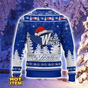 Schwenninger Wild Wings Ugly Christmas Sweater Holiday Gift Ideas For Sport Fans image Schwenninger Wild Wings Ugly Christmas Sweater Holiday Gift Ideas For Sport Fans Product Photo 3