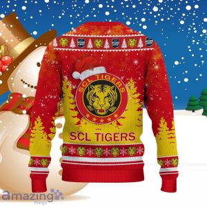 SCL Tigers Ugly Christmas Sweater Style Gift For Men Women Product Photo 3