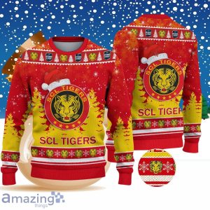 SCL Tigers Ugly Christmas Sweater Style Gift For Men Women Product Photo 1