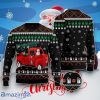 Scottish Terrier And Santa Claus Ugly Christmas Sweater Unique Gift