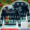 Seattle Kraken Grinch Ugly Christmas Sweater Ice Hockey NHL Christmas Gift 3D Sweater Custom Name