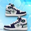 Seattle Seahawks Air Jordan Hightop Shoes For Men Women