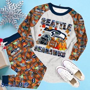 Seattle Seahawks Fall Limited Edition Pajamas Set Product Photo 2