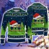 Seattle Seahawks  Santa Hat Pattern Ugly Christmas Sweater For Men And Women