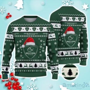Section Paloise Ugly Christmas Sweater Ideal Gift For Fans Product Photo 1