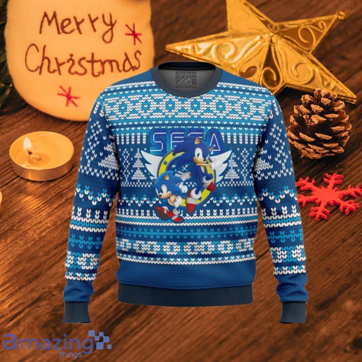 Sega Ugly Christmas Sweaters Style Gift For Men And Women image Sega Ugly Christmas Sweaters Style Gift For Men And Women Product Photo 1