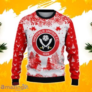 Sheffield United F.C Ugly Christmas Sweater, Xmas Gift Ideas 2023 For Fans Product Photo 2