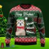Shih Tzu Woofmas Ugly Christmas Sweaters Special Gift For Men And Women