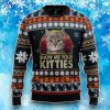 Show Me Your Kitties Ugly Christmas Sweater