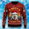 Siberian Husky Best Dog Mom Ever Christmas Ugly Christmas Sweater