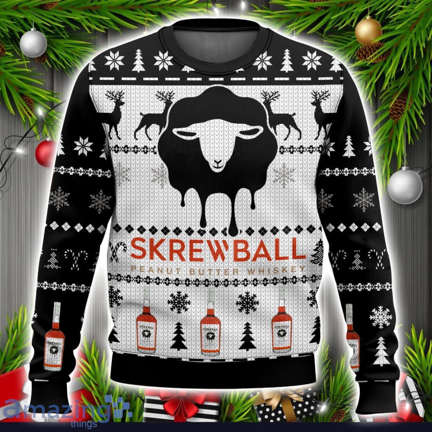 Skrewball 3D Sweater Christmas Gift Ugly Christmas Sweater Xmas Gift Ideas image Skrewball 3D Sweater Christmas Gift Ugly Christmas Sweater Xmas Gift Ideas Product Photo 1