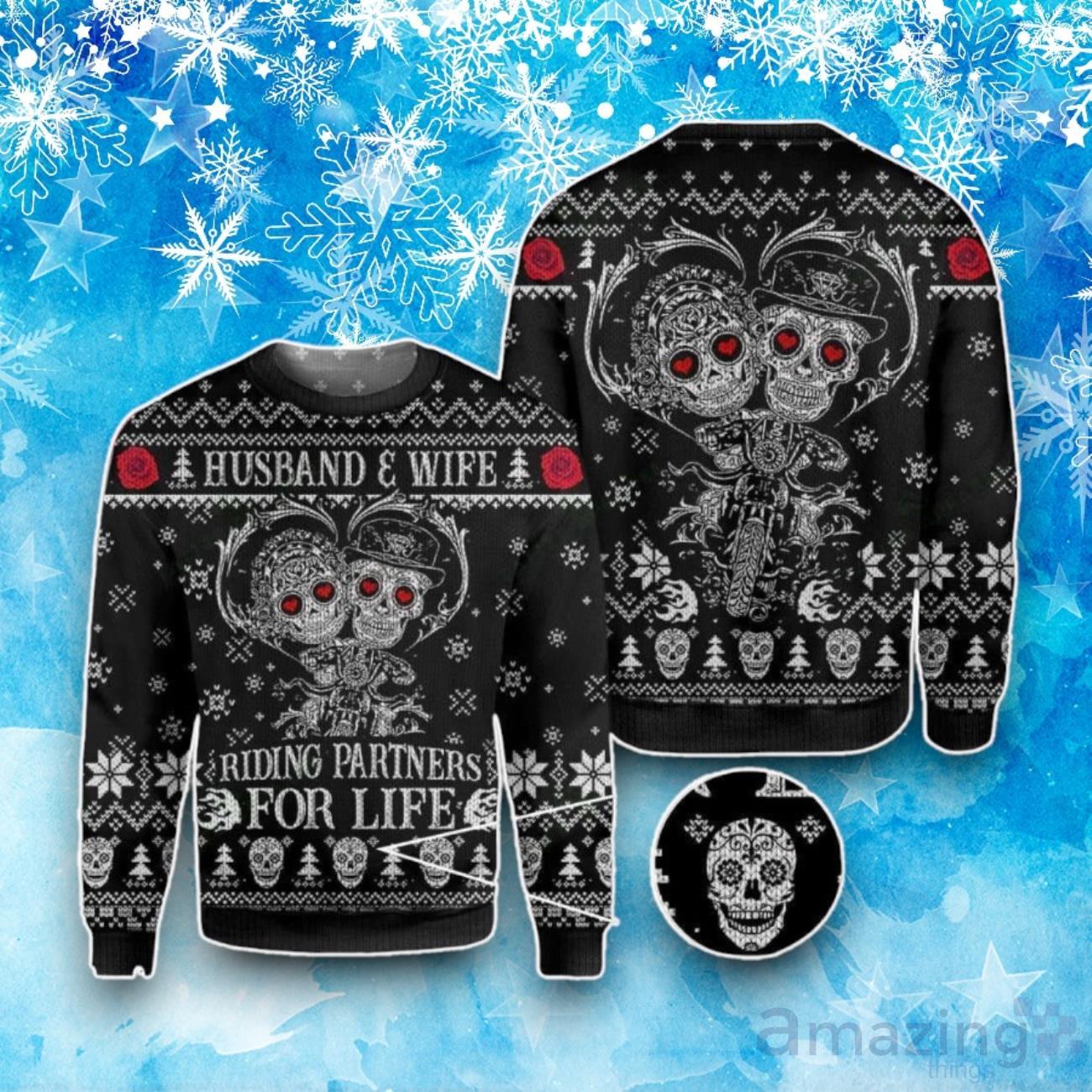 Husband and wife ugly christmas outlet sweater