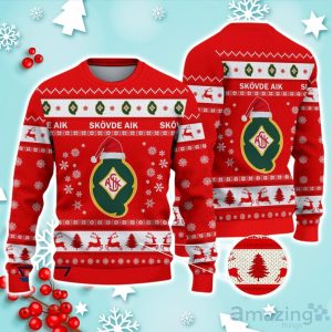 Skövde AIK Ugly Christmas Sweater Ideal Gift For Fans Product Photo 1